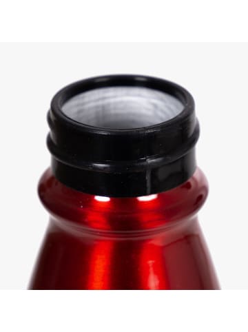 Stor Aluminiumflasche - Monopoly (600ml) in rot