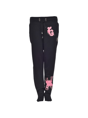 Roberto Geissini X Jogginghose Schwarz Pink