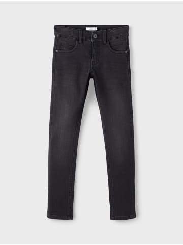 name it Jeans slim fit in black denim