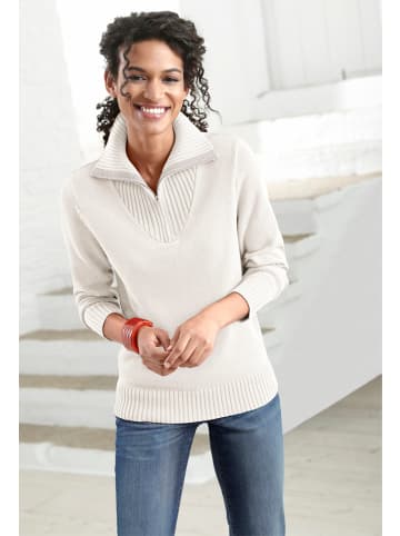 WITT WEIDEN Pullover in wollweiß