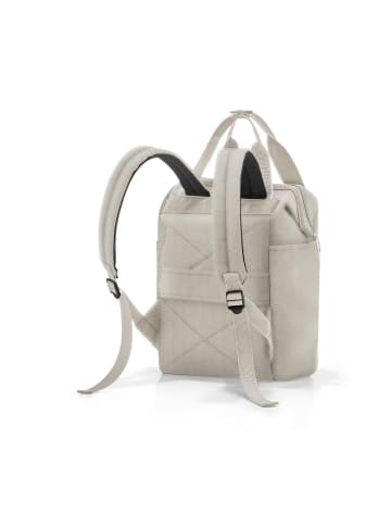 Reisenthel travelling allrounder R - Rucksack 40 cm in herringbone sand