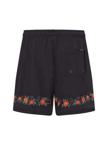 Santa Cruz Badeshorts Cabana in schwarz