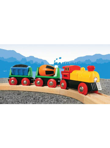 Brio Brio Aktionsspiel Zug mit Batterielok in bunt