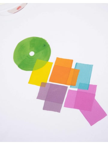 Oilily Tregular T-Shirt in Weiß