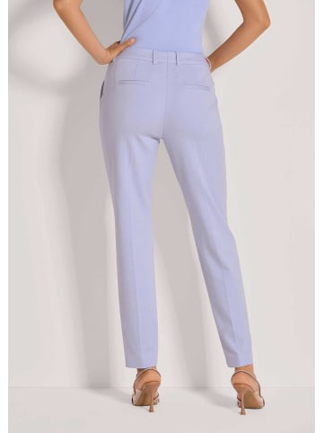 MADELEINE Jerseyhose mit Bügelfalten in hellamethyst