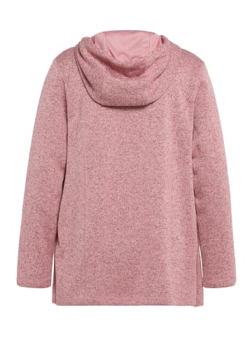 Ulla Popken Sweatjacke in rosequartz