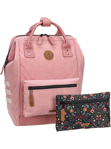 Cabaia Rucksack Adventurer Recycled Velvet Medium in Gold Coast