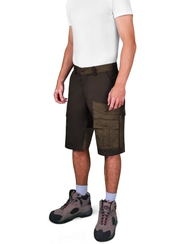 Normani Outdoor Sports Herren Shorts Ahvaz in Walnuss/Braun