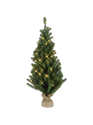 STAR Trading LED Weihnachtsbaum Toppy 90cm in Grün