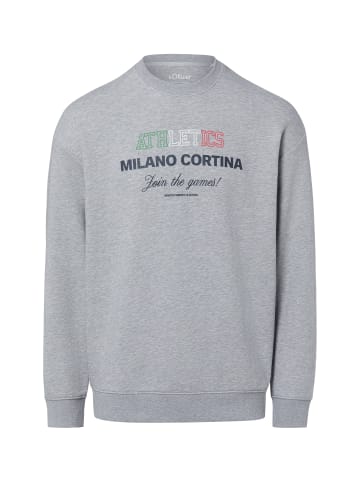 s.Oliver Sweatshirt in grau mehrfarbig - 0003
