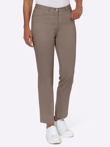 WITT WEIDEN Stretch-Jeans in taupe