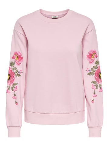 JDY Sweatshirt in Parfait Pink