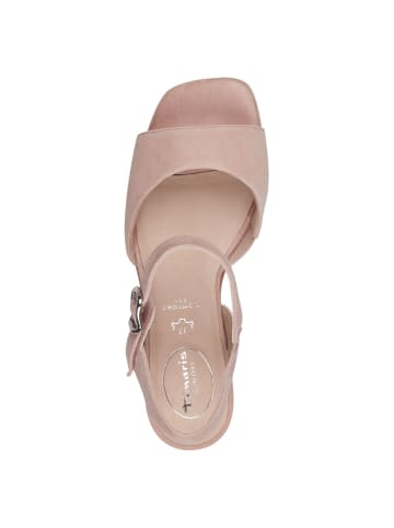 Tamaris WIDE FIT Sandalette in ROSE SUEDE
