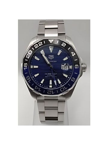 Tag Heuer Aquaracer Uhr silber schwarz blau WAY201T.BA0927