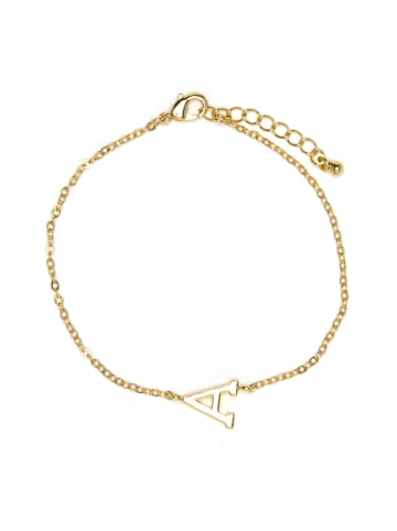 Luxenter bracelet with 18-K yellow gold finish - Alphabet