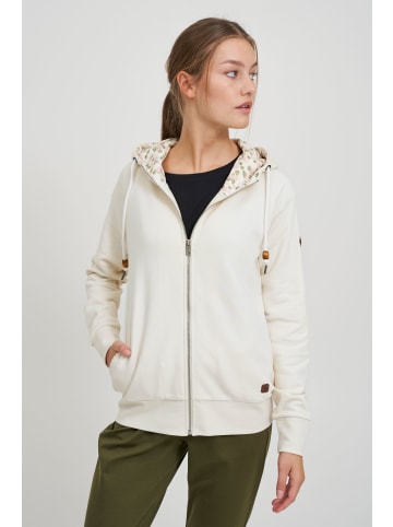 Oxmo Kapuzensweatjacke in natur