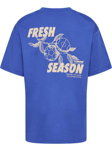 Hummel T-Shirt Hmljr Loose Kinder in DAZZLING BLUE