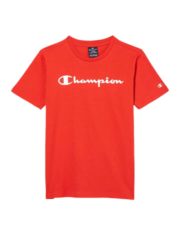 Champion Shirt 'Basic' in rot