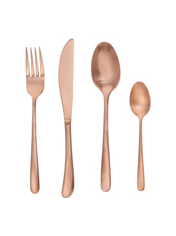 Butlers Besteck-Set KINGS (4-tlg.) in Gold-Pink