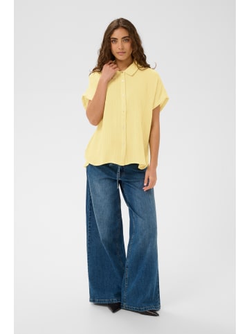 CULTURE Hemd CUmyra Oversize fit in Lemon Meringue