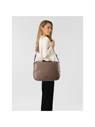 Liu Jo Arezu Schultertasche M 38 cm in mocha