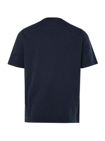John F. Gee Kurzarm T-Shirt in navy blau
