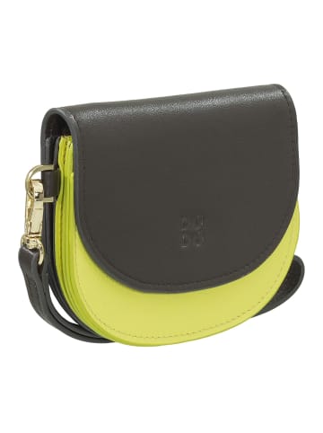 DuDu Madagascar Kreditkartenetui Leder 11 cm in coffee brown