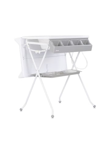Chipolino Babywanne Wickeltisch Aqua in grau