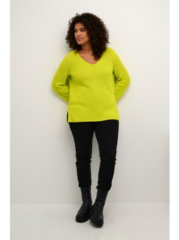 KAFFE curve Strickpullover KCmirina in Evening Primrose