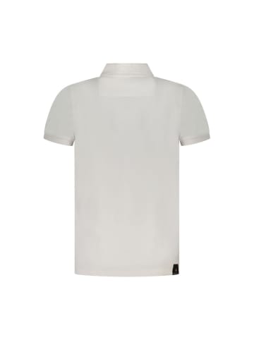 ACCADEMIA MILITARE Weiß Baumwolle Herren Polo Hemd