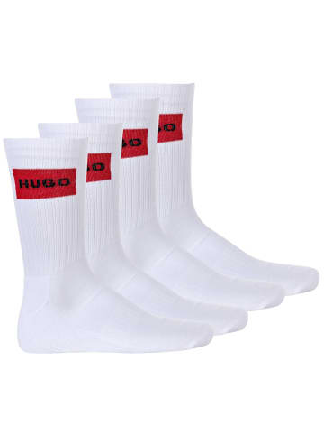 HUGO Socken 4er Pack in Weiß