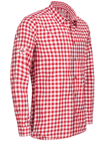 Stockerpoint Trachtenhemd OC-Franzl | kariert | modern Fit in Rot