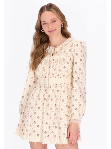 myMo Women Dress in light yellow multicolor