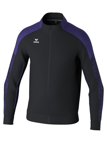 erima Trainingsjacke in schwarz/ultra violet