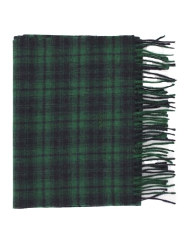 Gant Kappe PLAID CHECK WOVEN SCARF in Forest gre