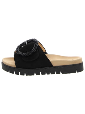 Gabor Pantolette in schwarz