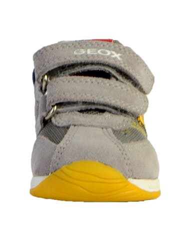Geox Baby-Sneaker B Rishon B.B – Mesh + Wildleder Grau