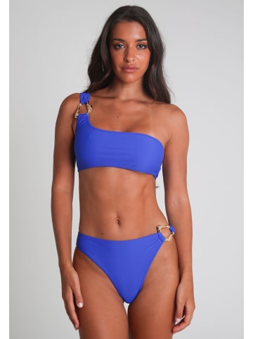 Moda Minx Bikinioberteil Irregular Hoop in Blue