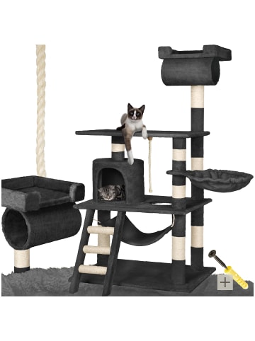 tectake Katzenbaum Stokeley 141 cm Diverse Farben
