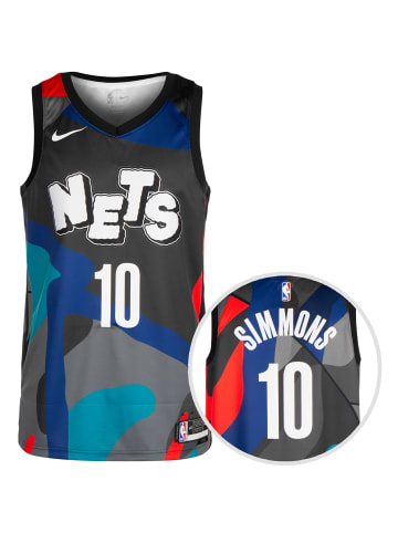 Nike Performance Basketballtrikot NBA Brookyln Nets Ben Simmons City Edition 2023/24 in bunt