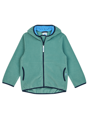 finkid Fleecejacke Paukku Zip-In in Grün