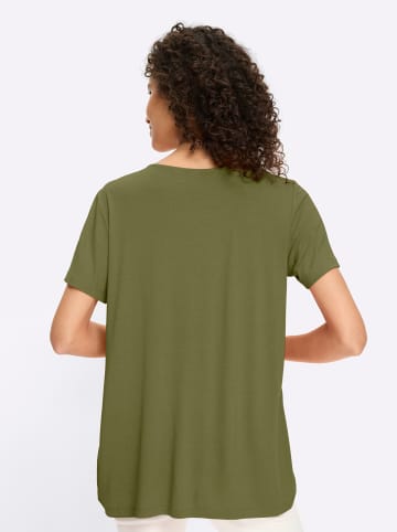 Heine T-Shirt in oliv