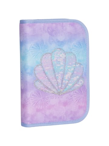 BECKMANN Federmappe mit Inhalt Seashell in blau