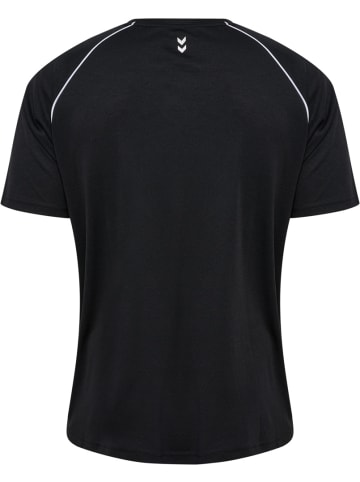 Hummel Sportshirt "Pulse Training Print T-Shirt Ss" in Schwarz