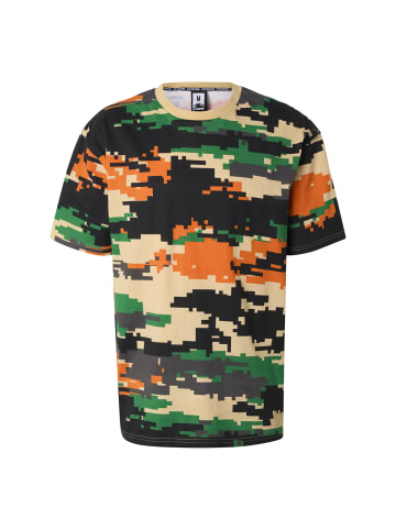 DNGRS Dangerous T-Shirt in pixelcamouflage/white