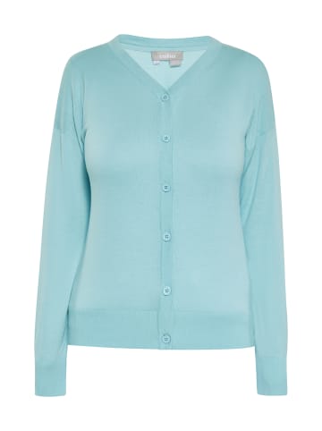 Usha Damen Cardigan in AQUA