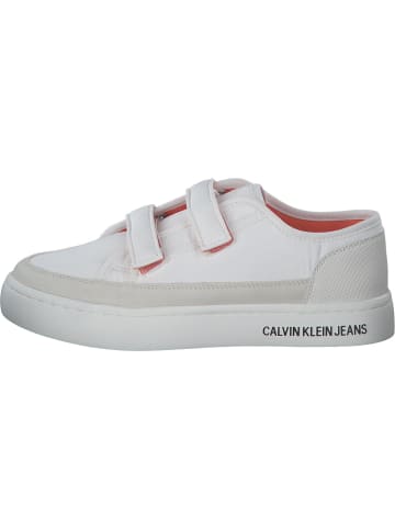 Calvin Klein Slip-On-Sneaker in Weiß