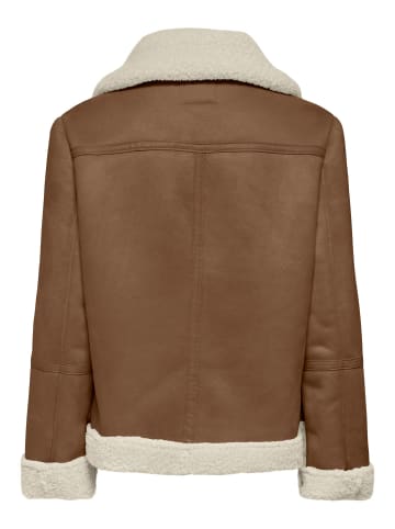 ONLY Bikerjacke in Sepia
