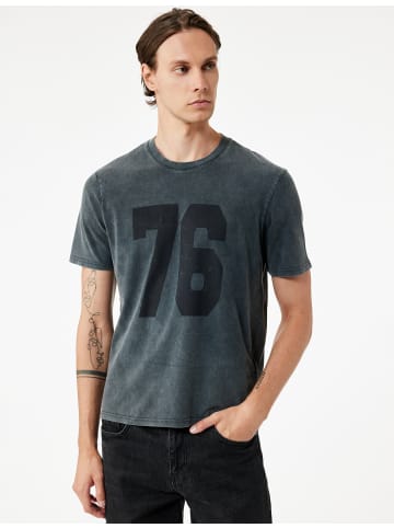 KOTON TSHIRT SS in Anthrazit