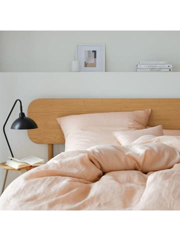 Elegante Bettwäsche Breezee in pfirsich